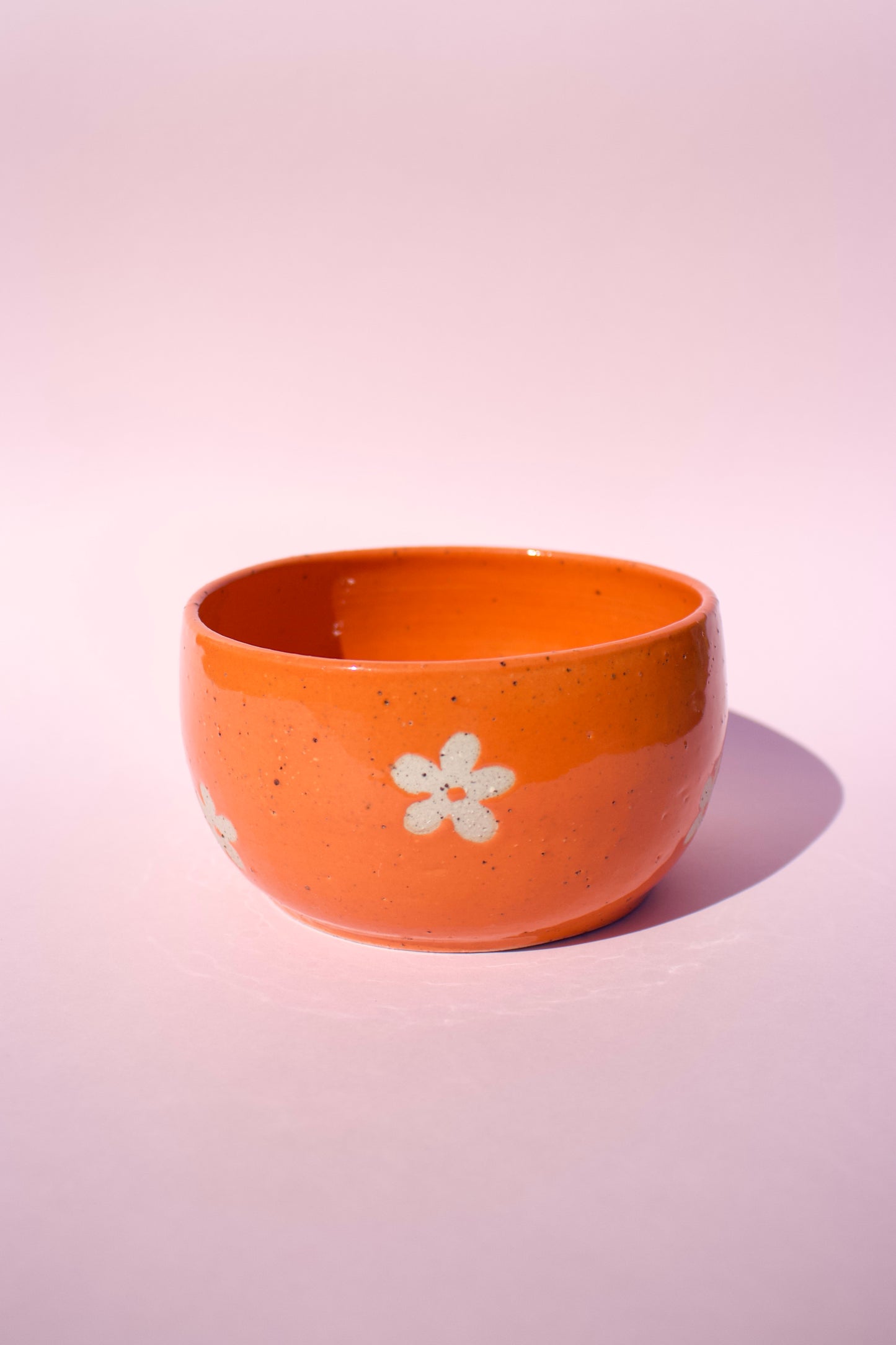 Orange Daisy Bowl