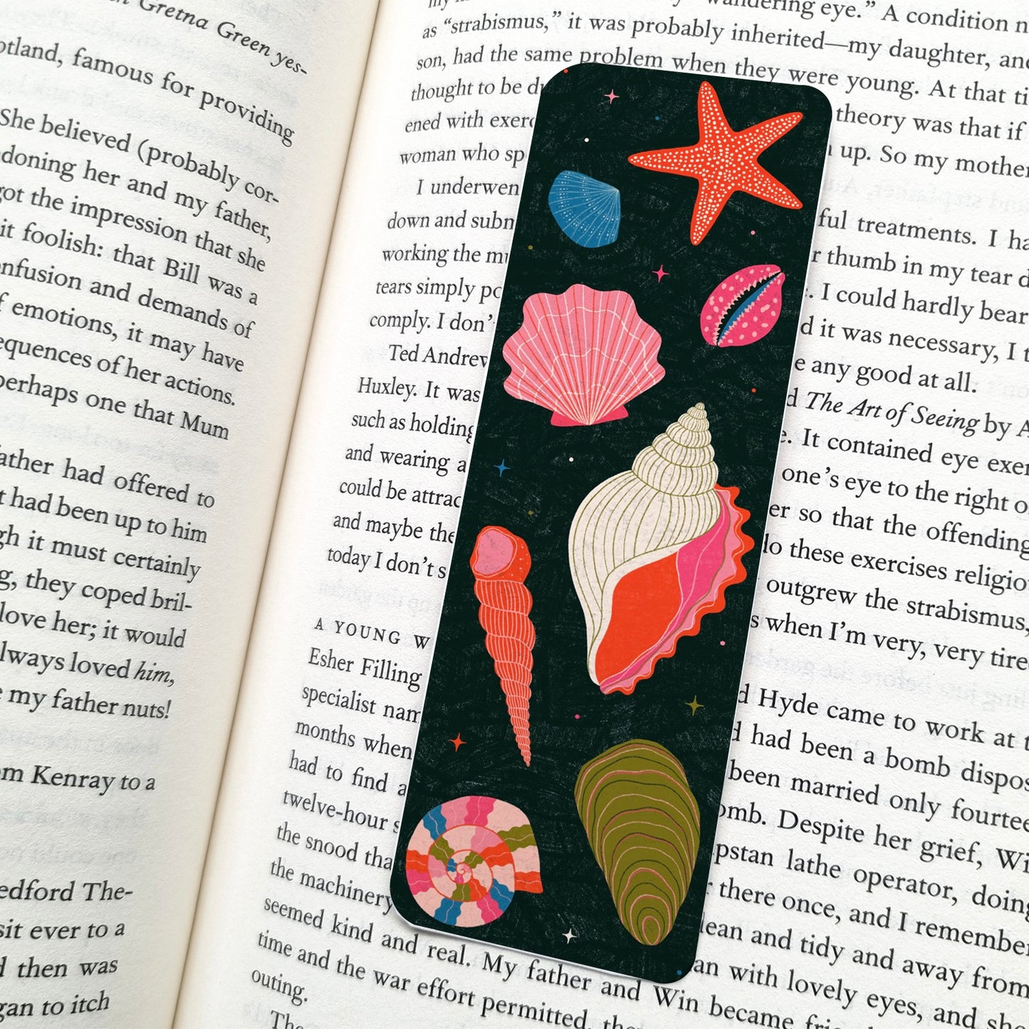 She Sells Seashells Bookmark