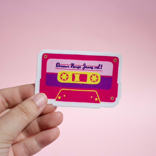 Cassette Tape Sticker