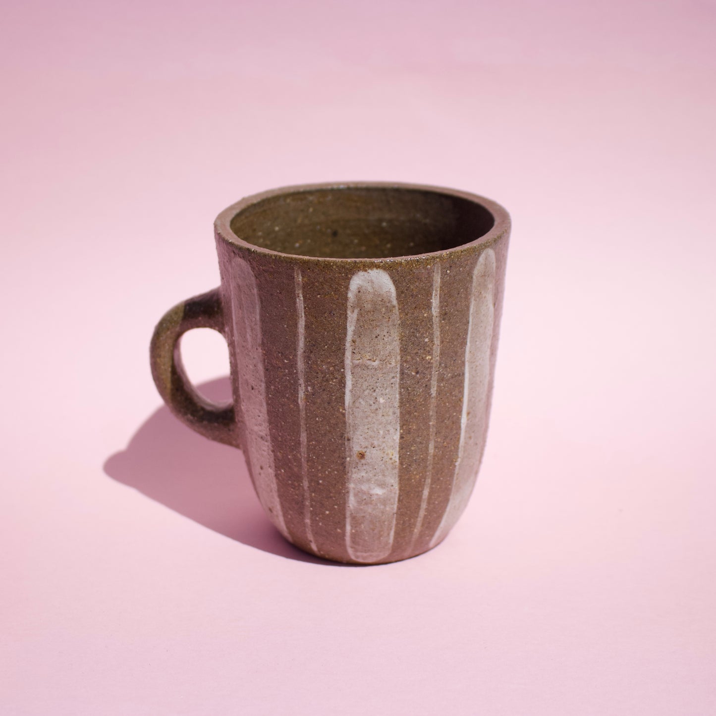 Pink Stripe Mug