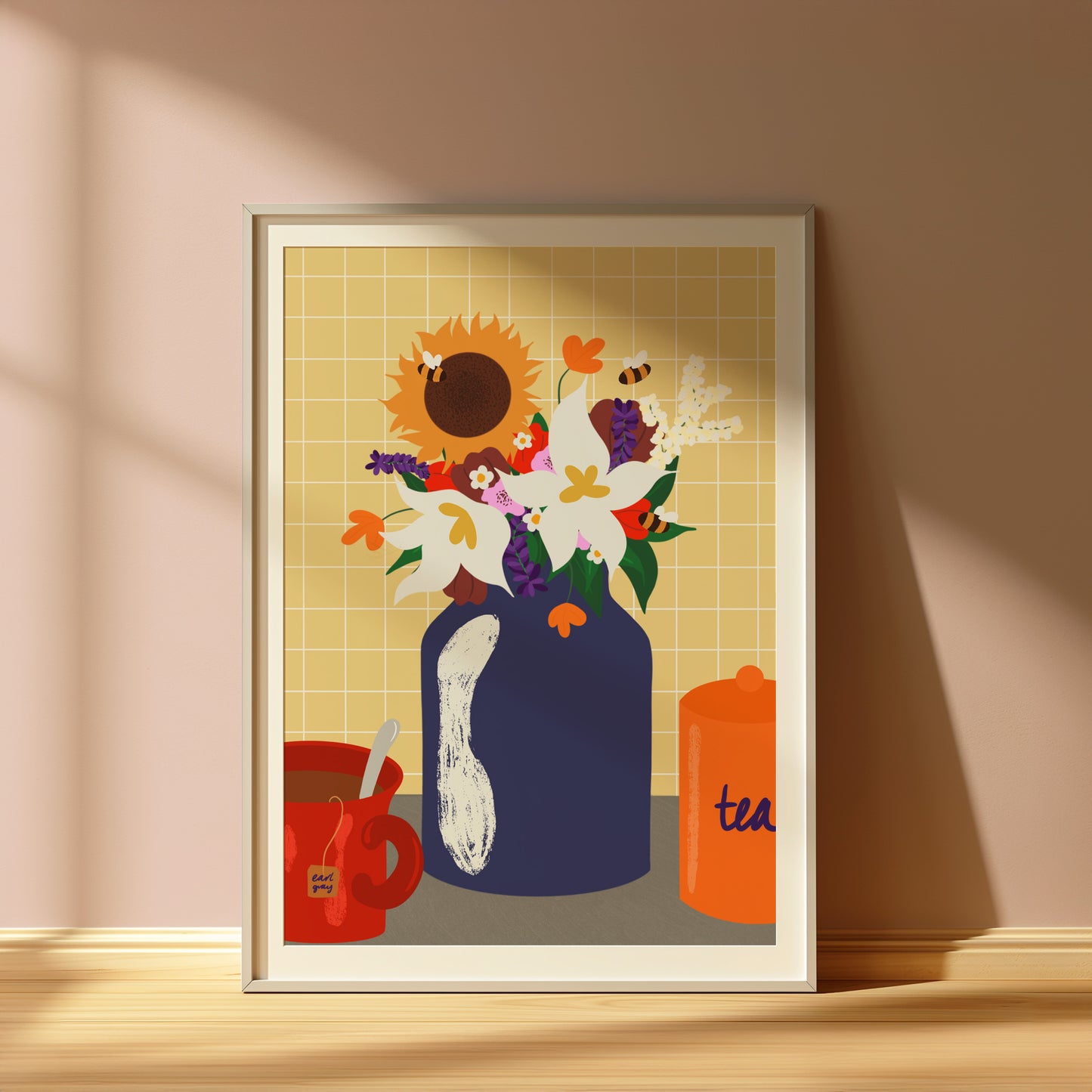 Tea On Sunday Art Print