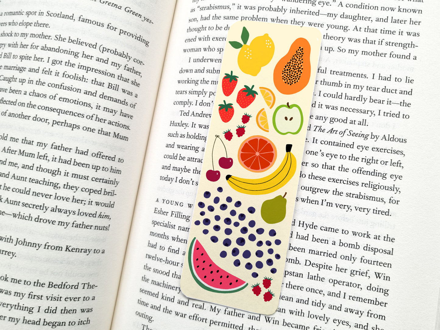 Fruit Salad Bookmark