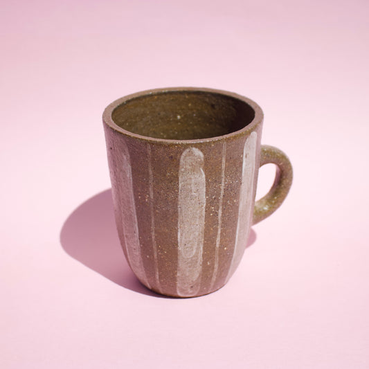 Pink Stripe Mug