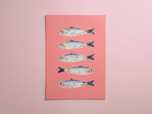 Sardine Art Print