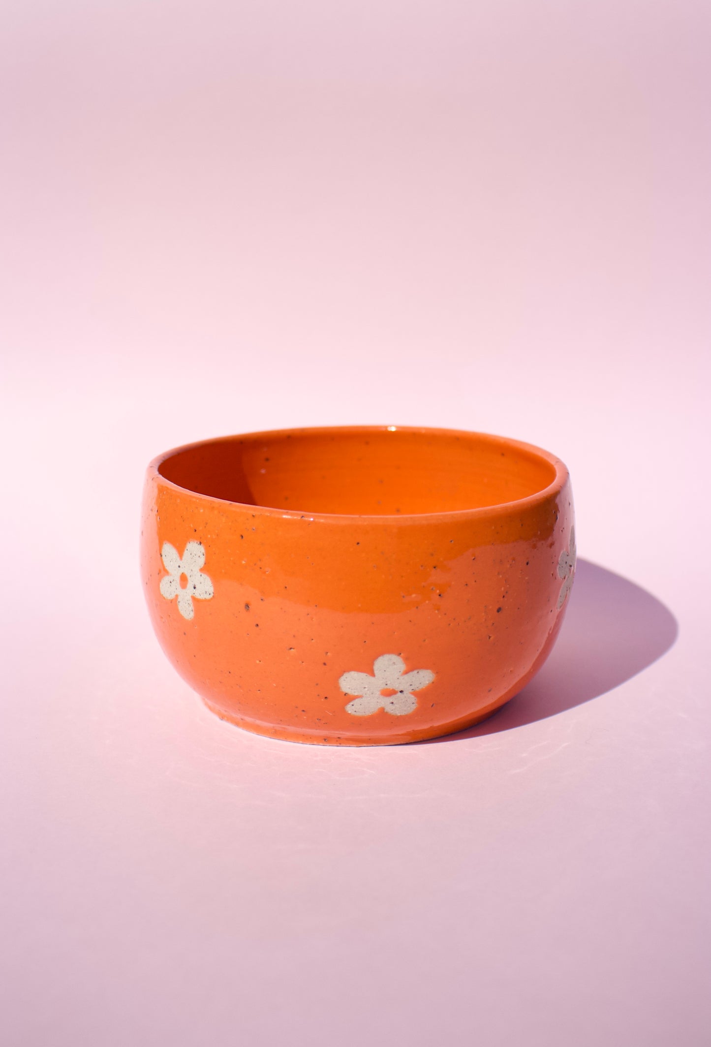 Orange Daisy Bowl