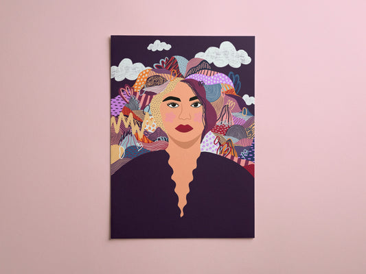 Elisha Art Print