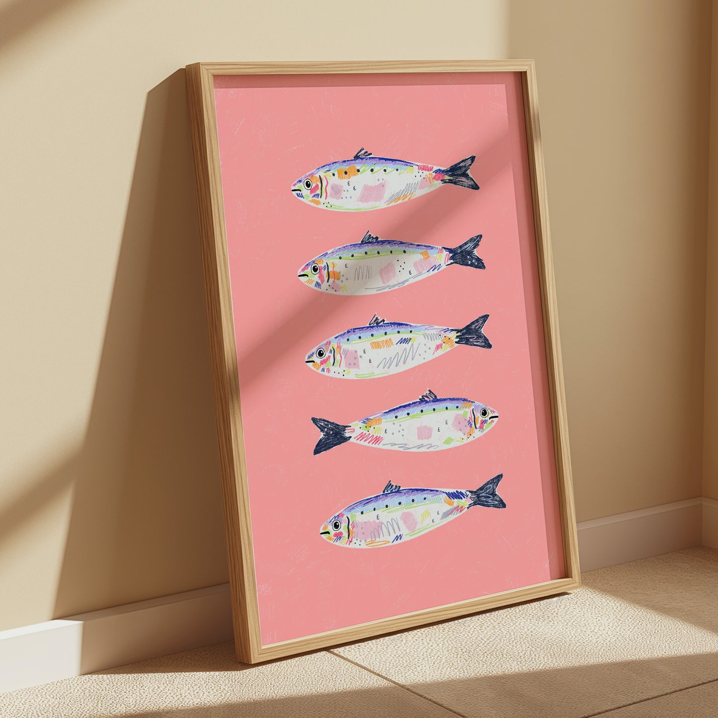 Sardine Art Print