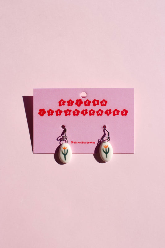 Mini Tulip Earrings