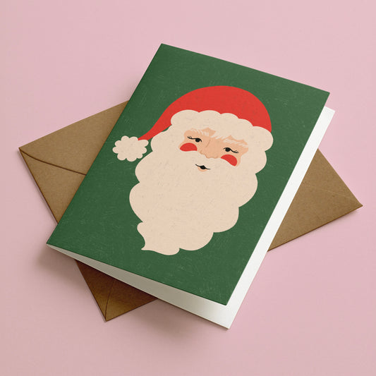 Santa Greeting Card