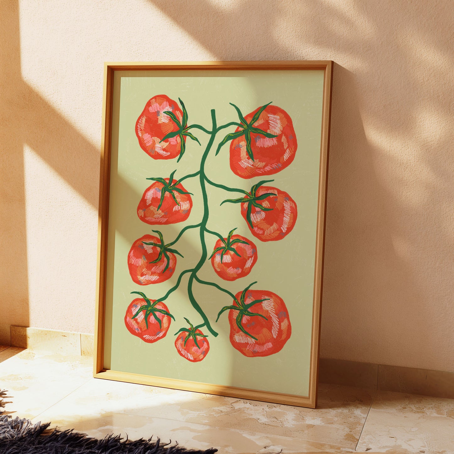 Tomato Art Print