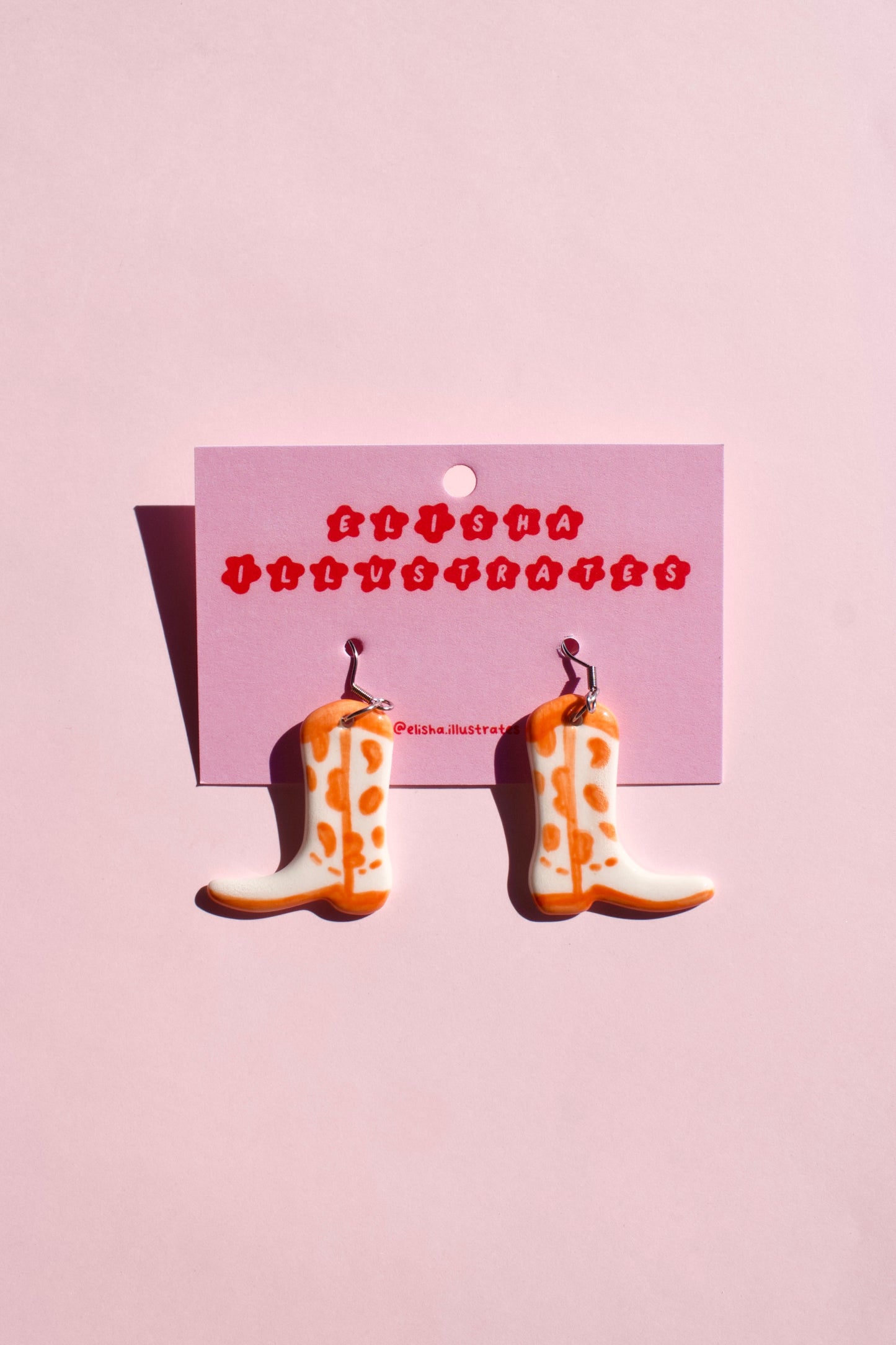 Cowboy Boot Earrings