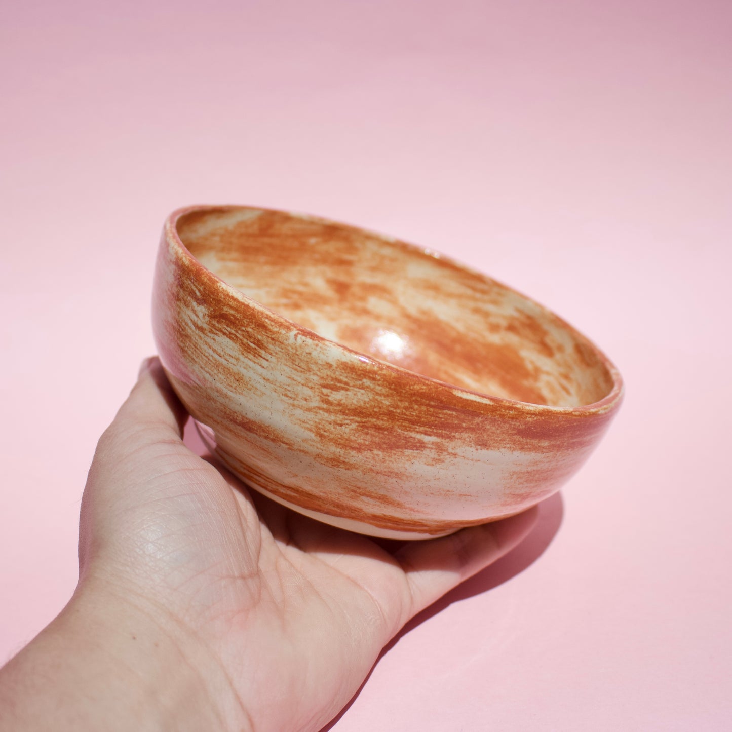 Orange Speckle Bowl