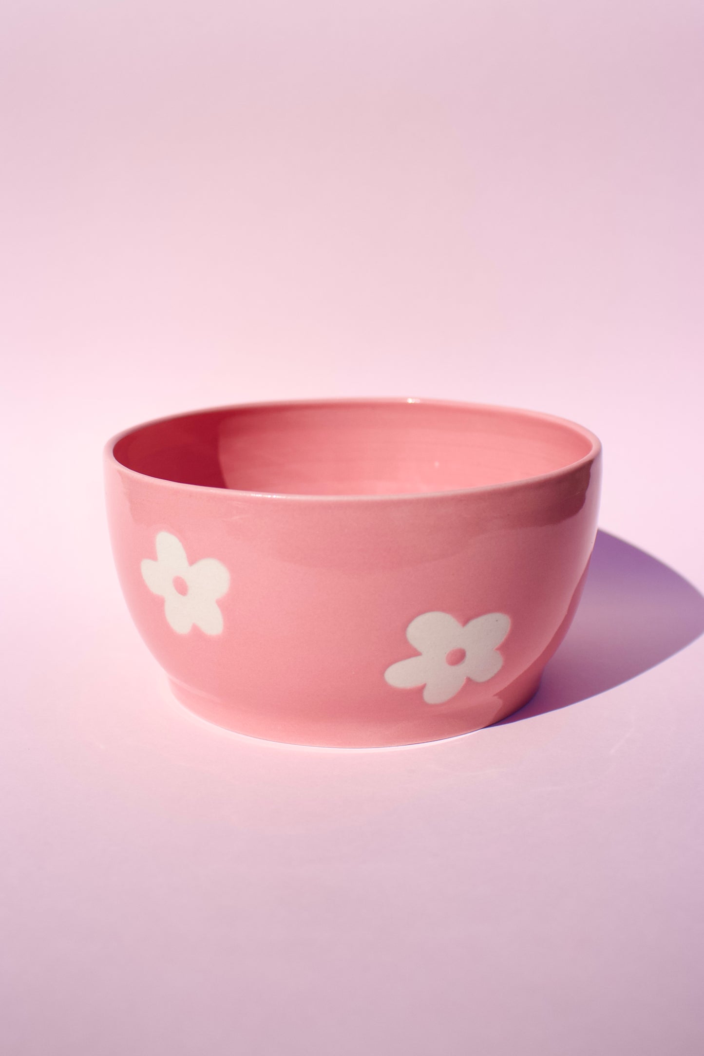 Pink Daisy Bowl