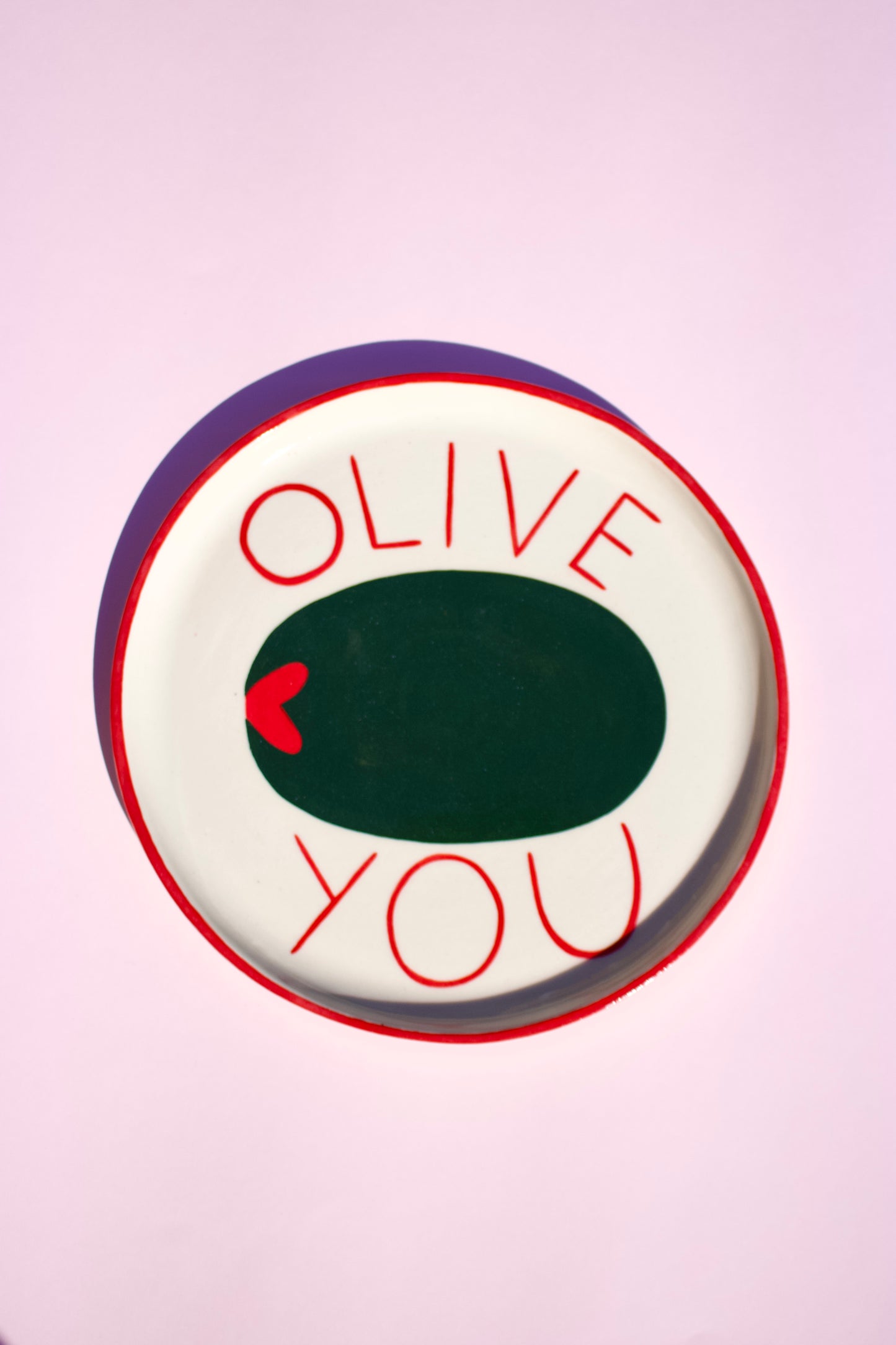 Olive You Plate