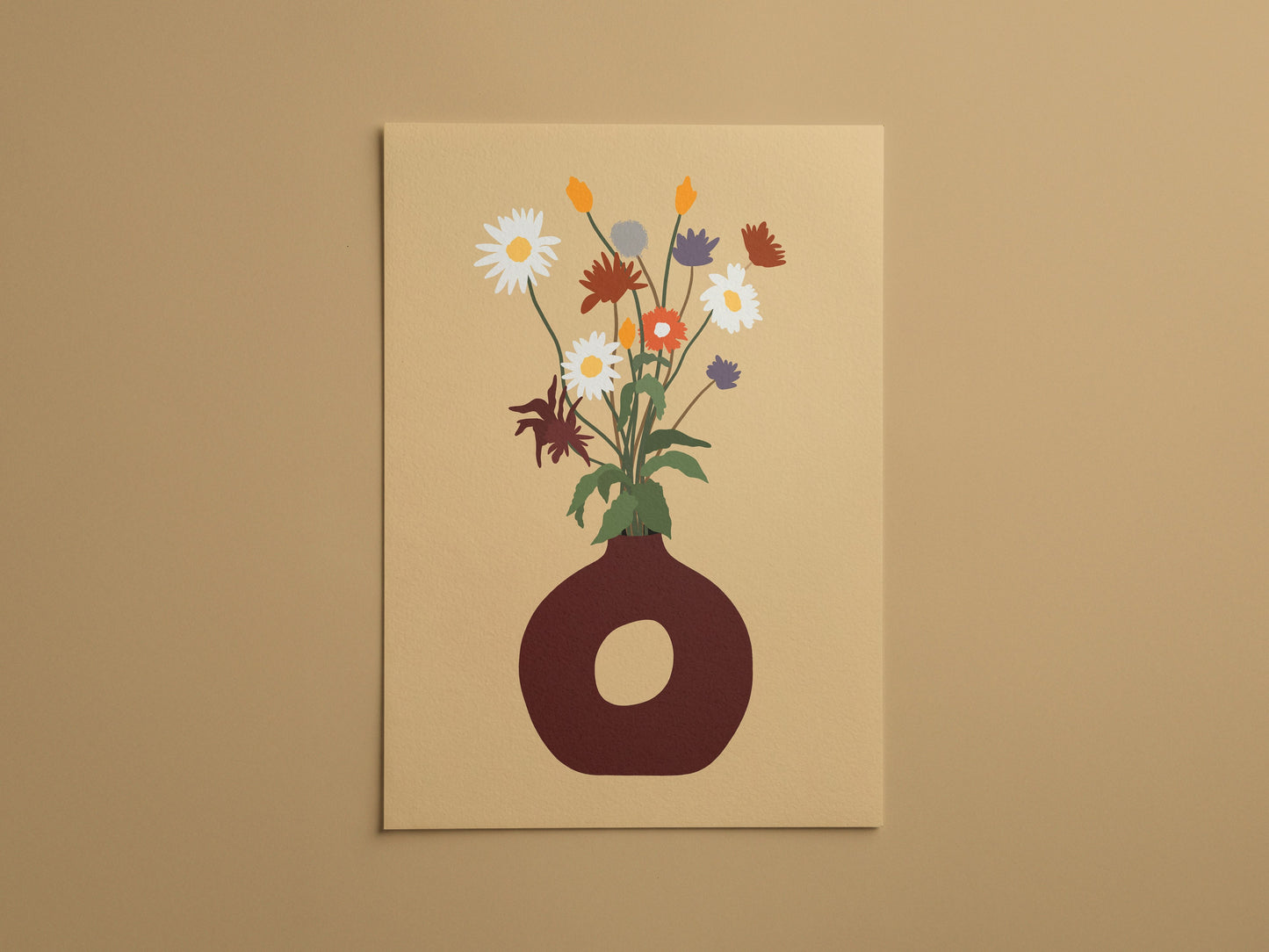 Cottage Flowers Art Print