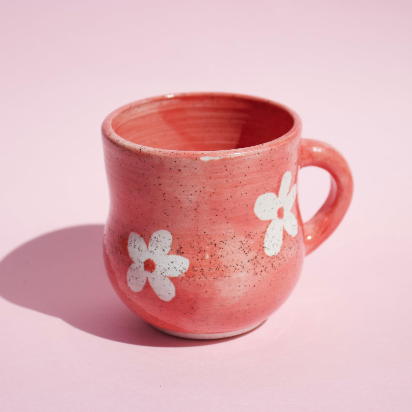 Red Daisy Mug 2