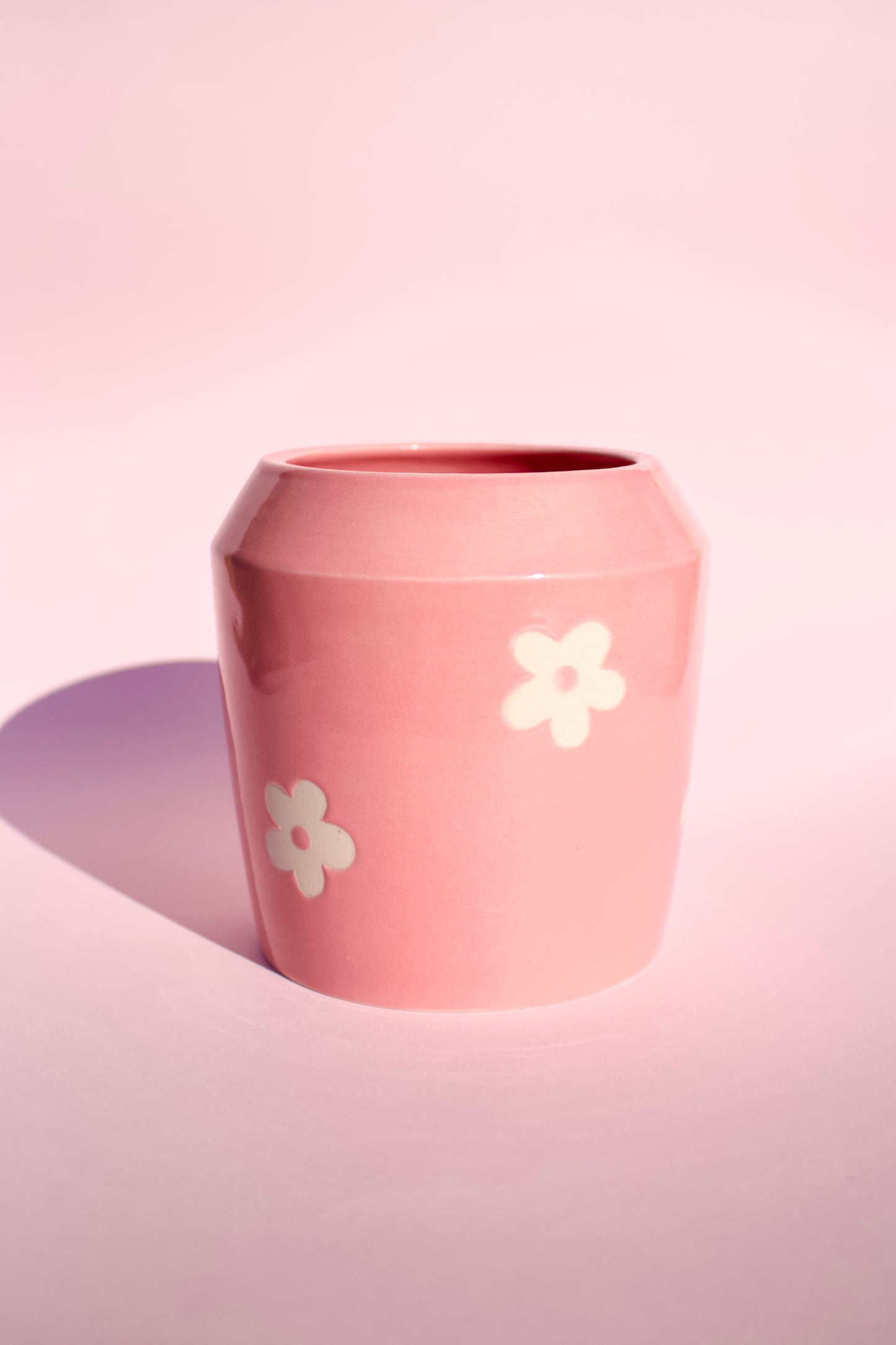 Pink Daisy Vase