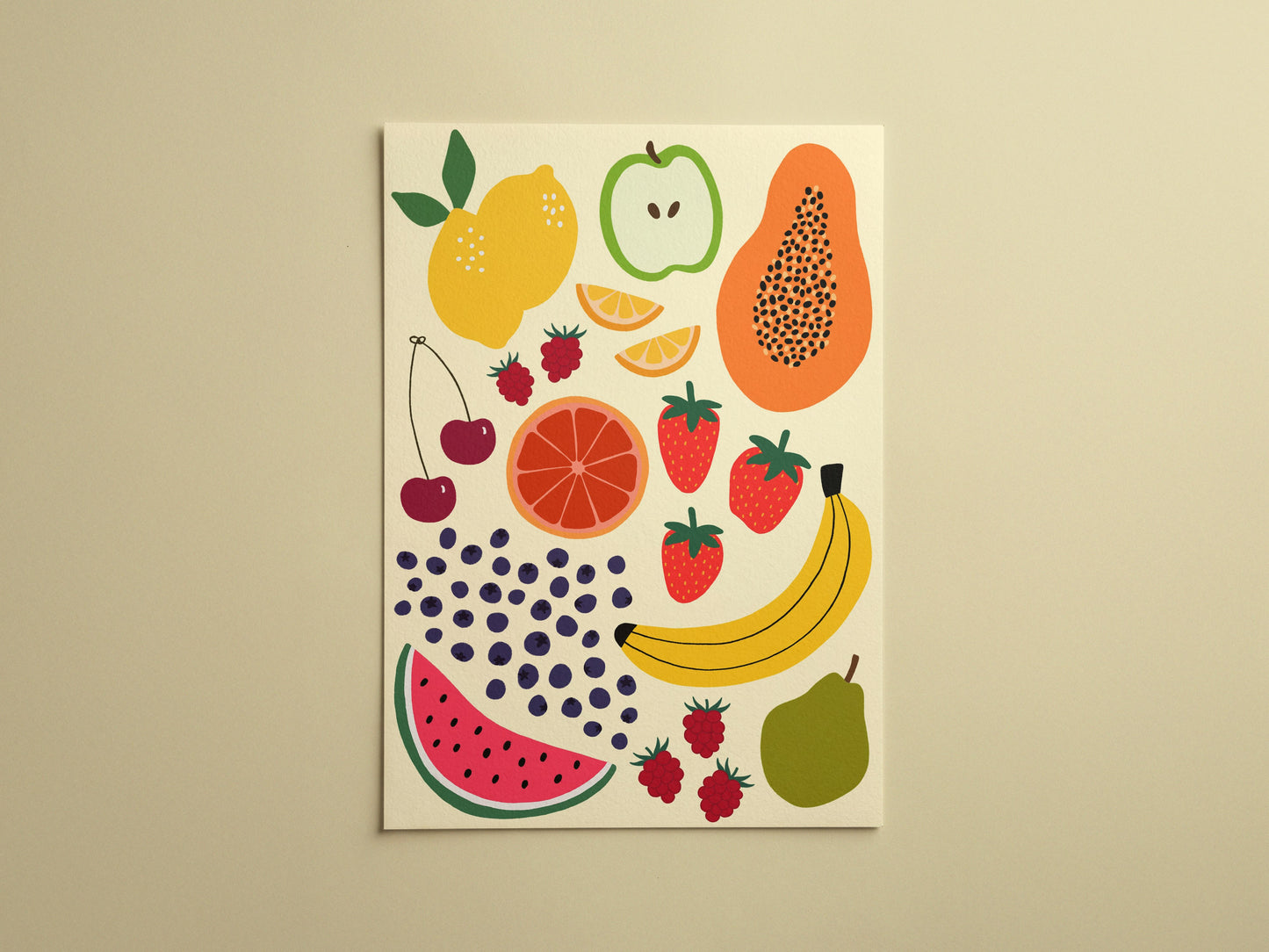 Fruit Salad Art Print