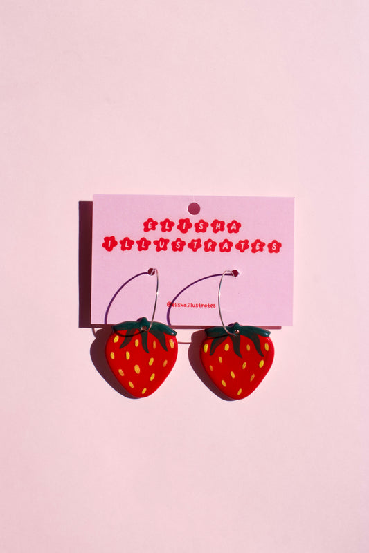 Strawberry Earrings