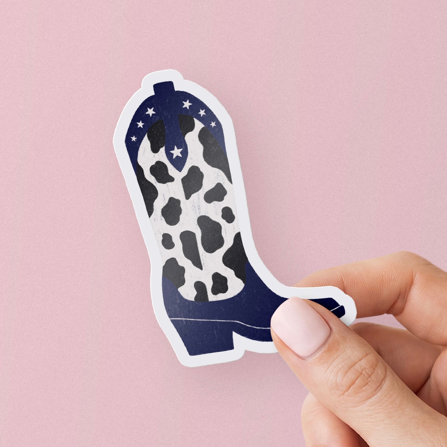 Cowboy Boot Sticker