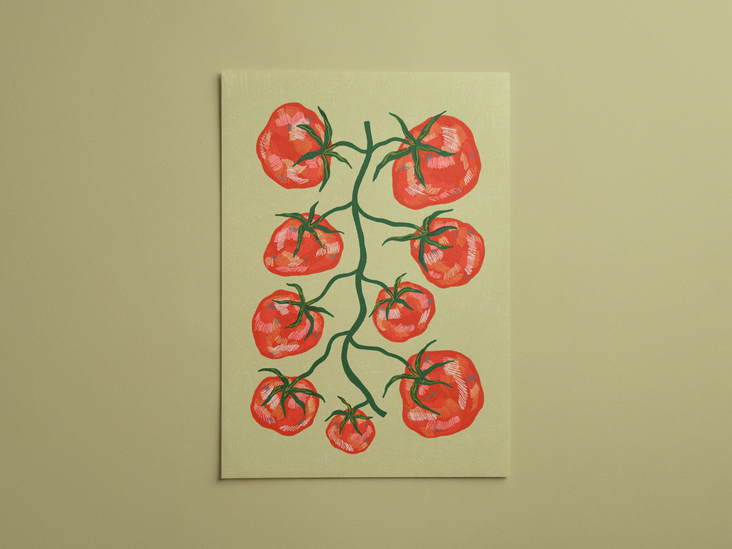 Tomato Art Print