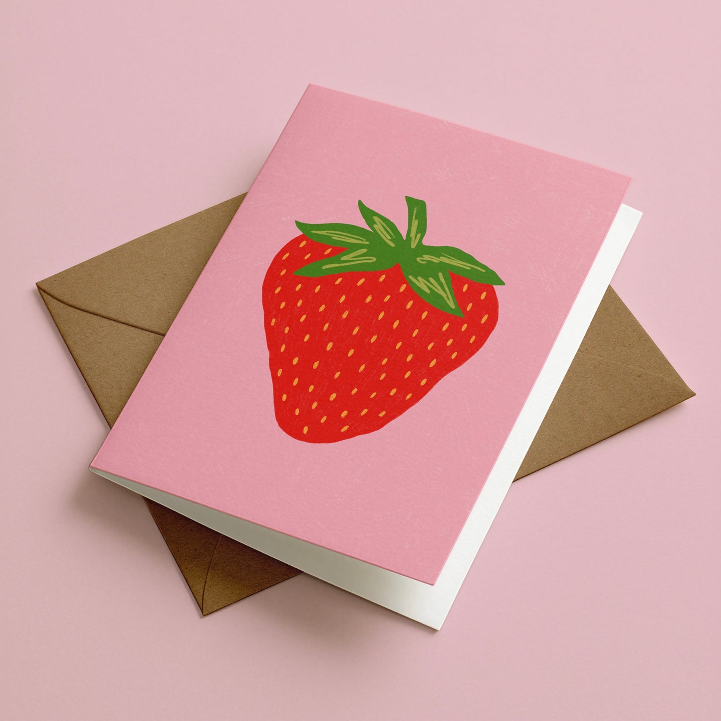 Strawberry Greeting Card