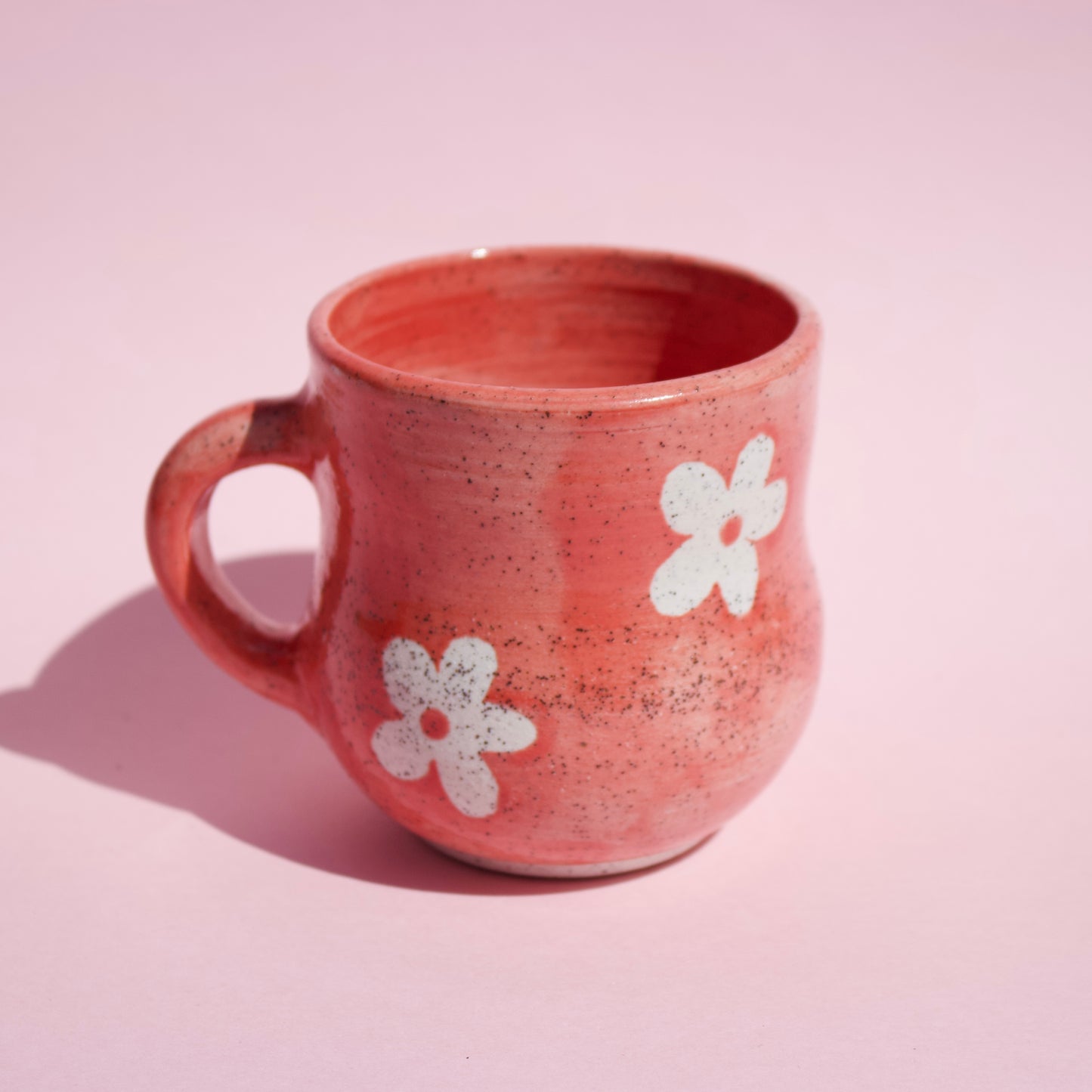 Red Daisy Mug 2