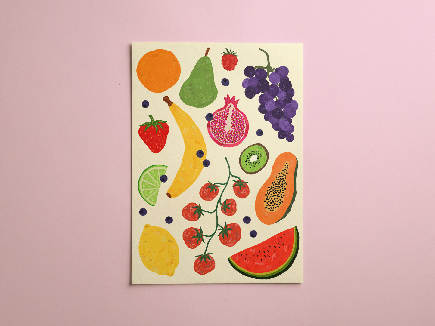 Groceries Art Print