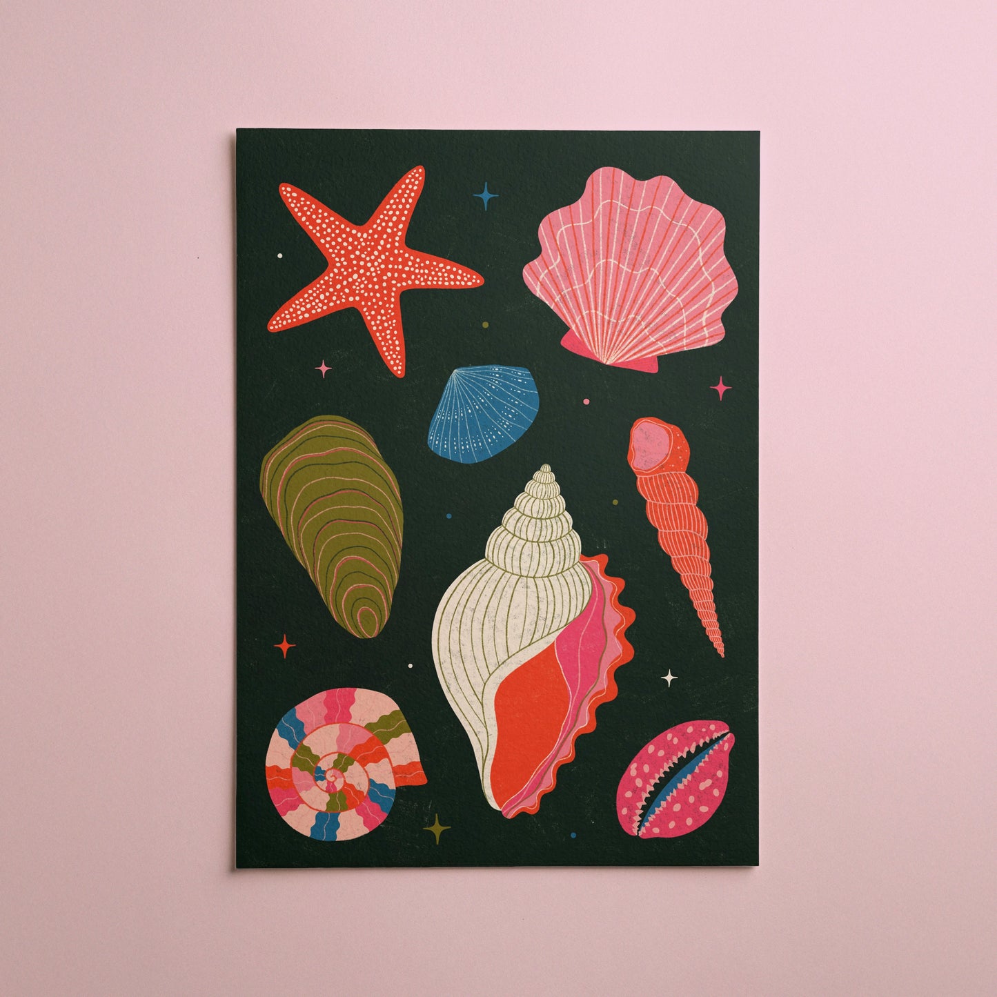 She Sells Seashells Art Print