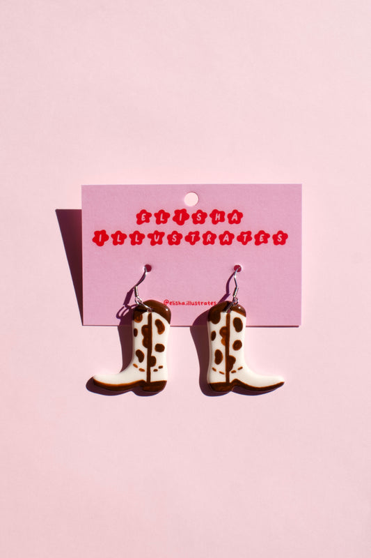 Cowboy Boot Earrings