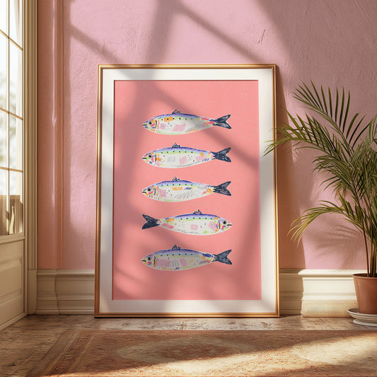 Sardine Art Print