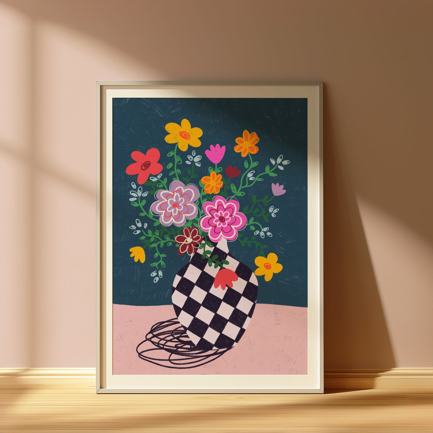 Autumn Flowers Art Print