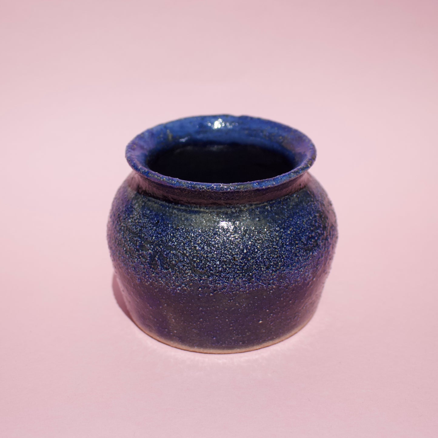 Blue Mini Vase Round