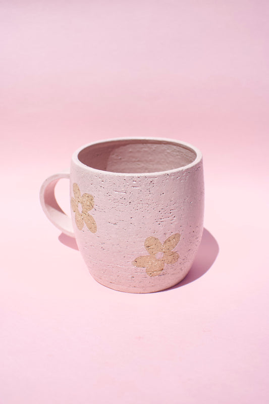 Pink Daisy Mug