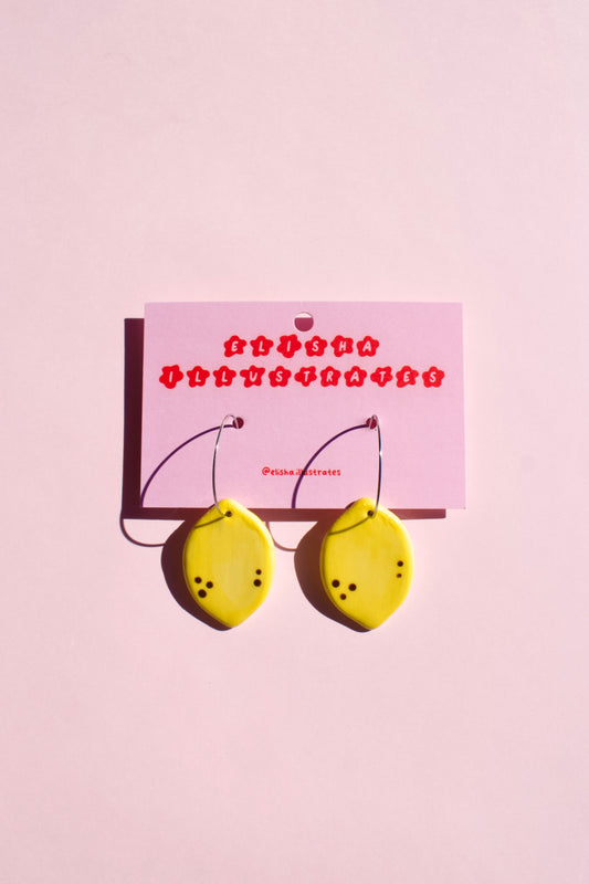 Lemon Earrings