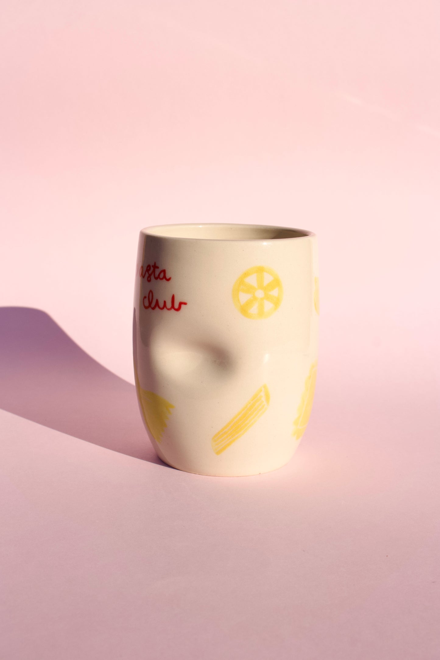 Pasta Club Thumb Cup
