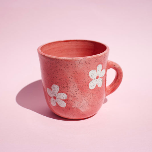 Red Daisy Mug 1