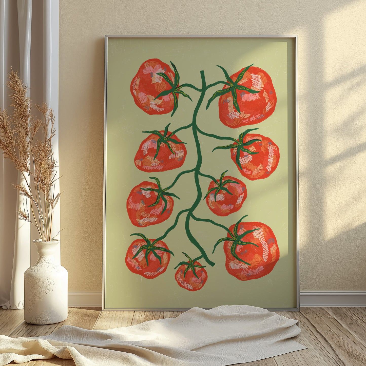 Tomato Art Print