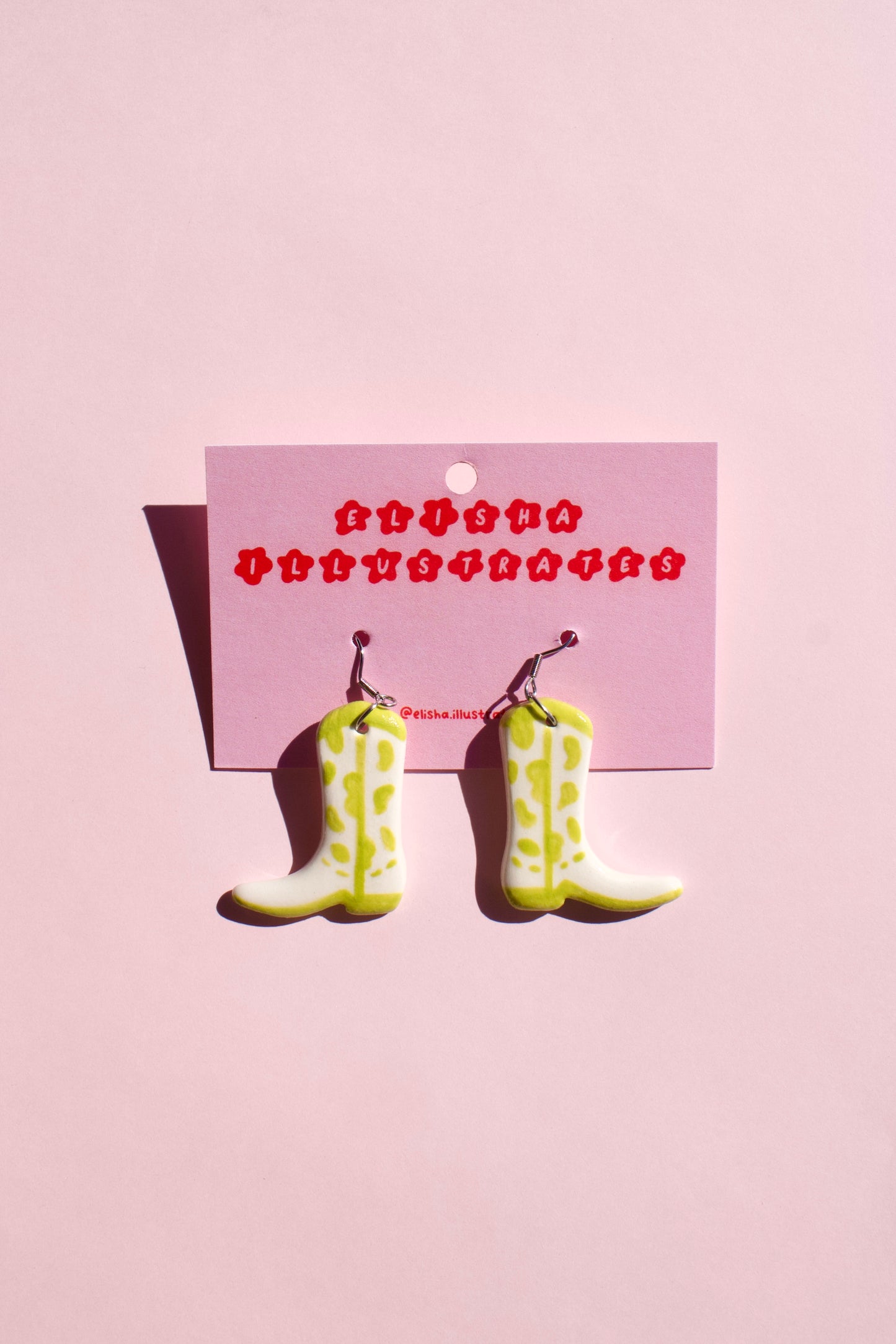 Cowboy Boot Earrings