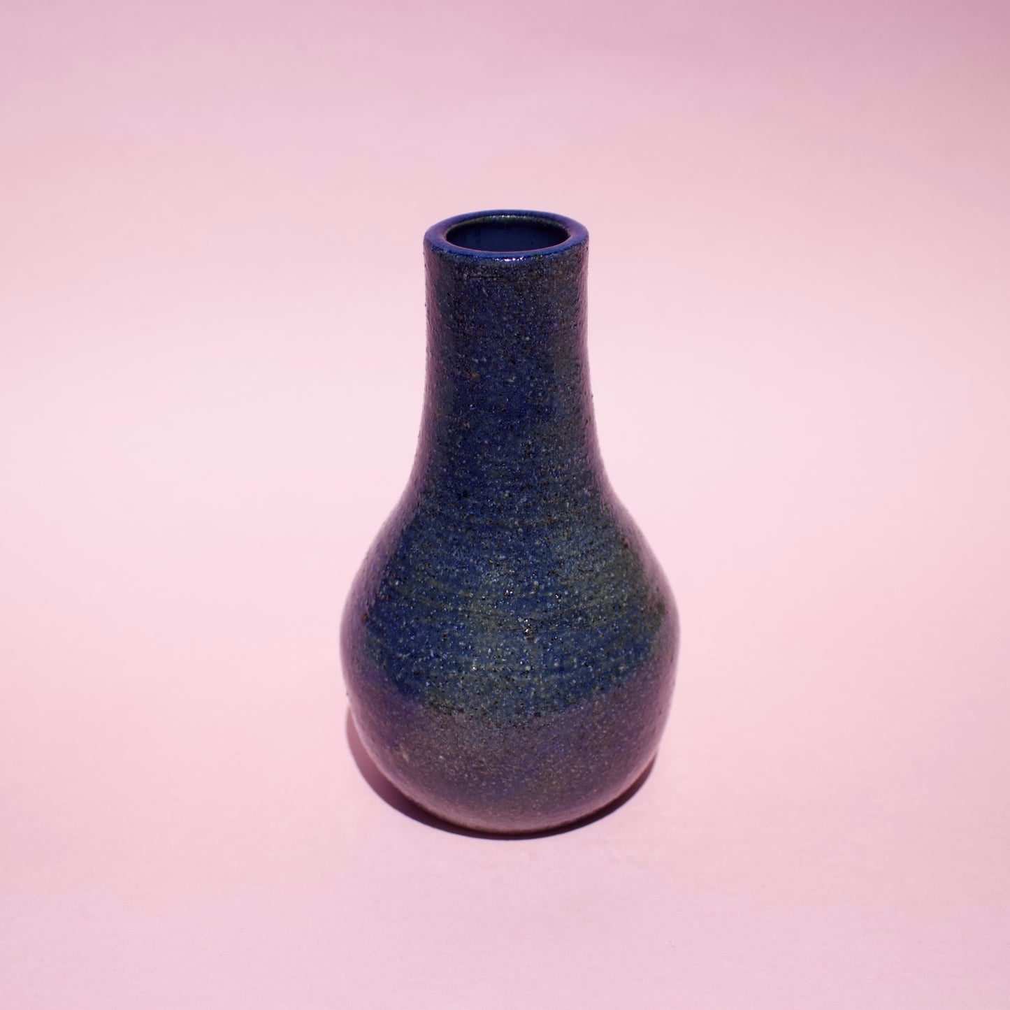 Blue Mini Bottle Vase