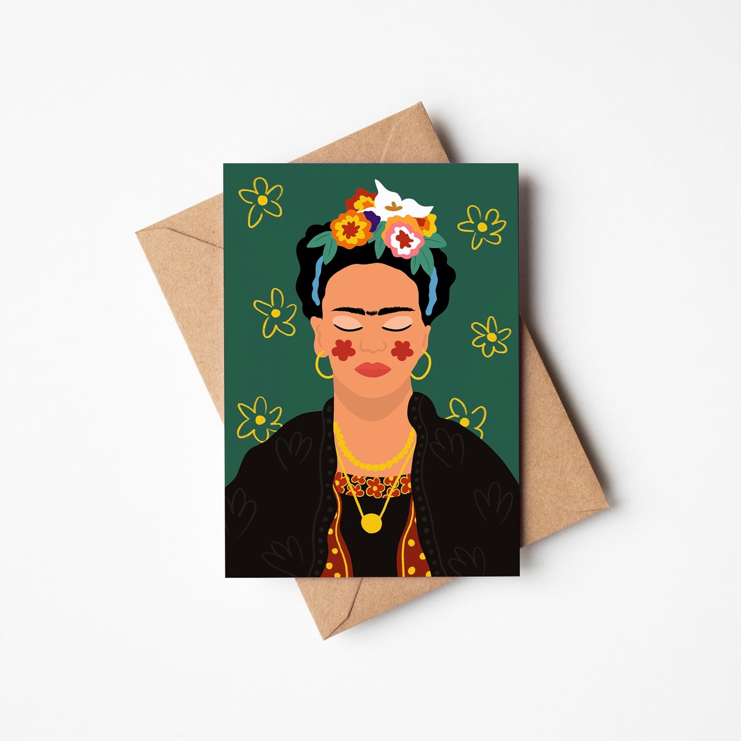 Frida Greeting Card